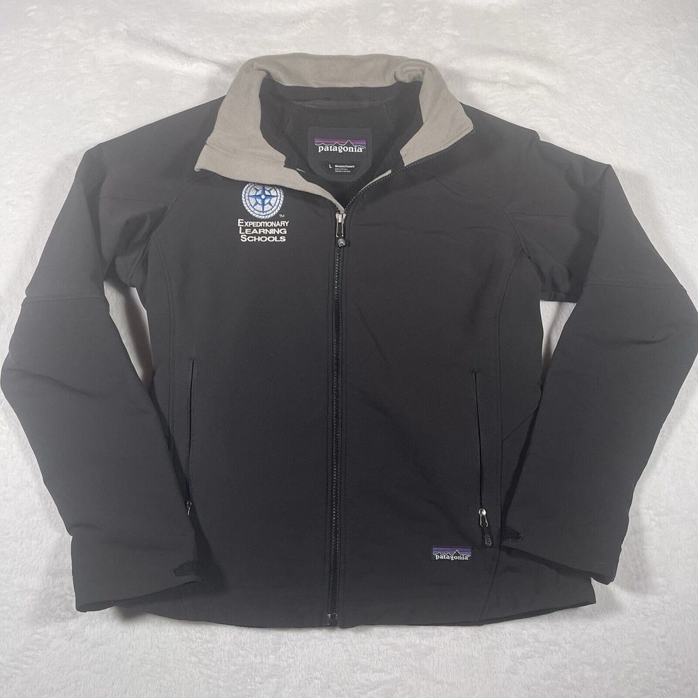 Patagonia Adze Women's L Softshell Jacket Black‎ Expeditionary Learning Schools